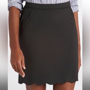 Skies Are Blue Berenice Eco Scallop Hem Skirt in Size Medium